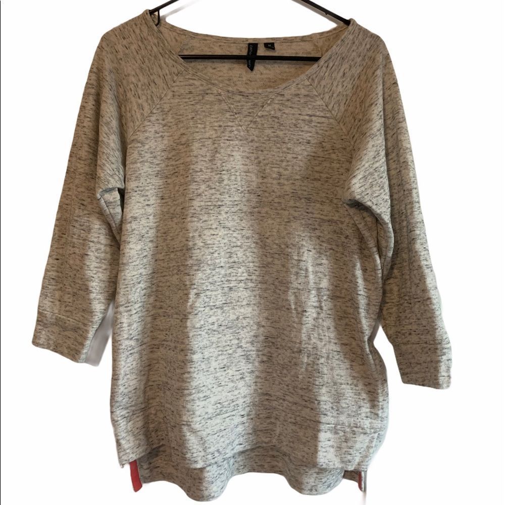 Cynthia Rowley Side Zip sweatshirt Size M